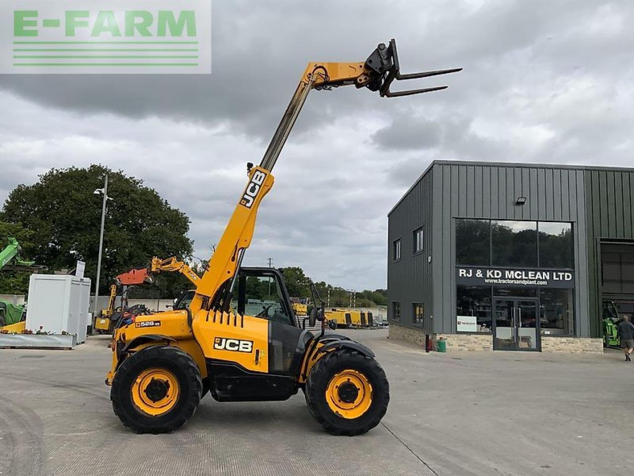 Teleskoplader typu JCB 526-56 agri plus telehandler (st20729), Gebrauchtmaschine v SHAFTESBURY (Obrázek 13)