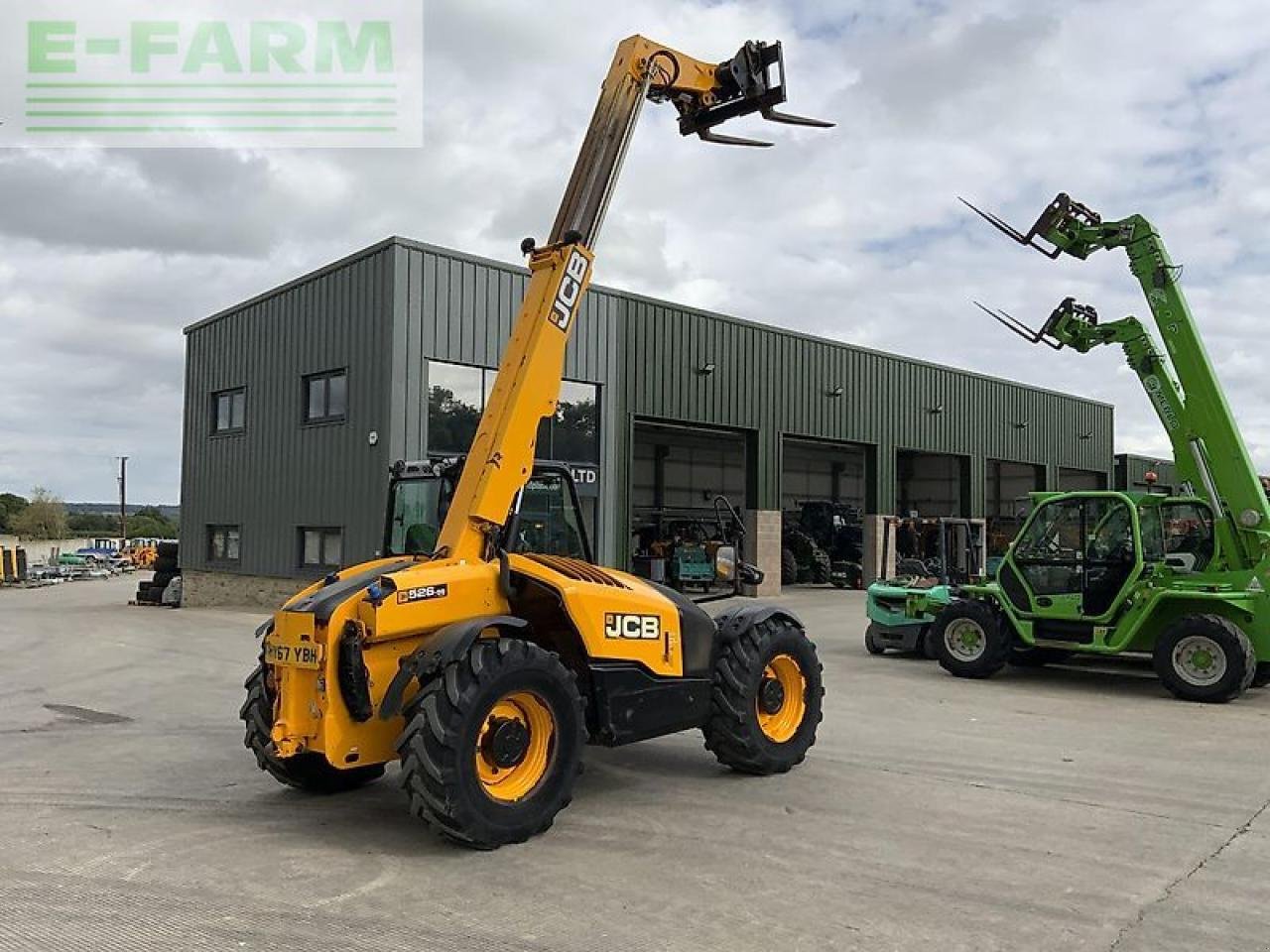 Teleskoplader des Typs JCB 526-56 agri plus telehandler (st20729), Gebrauchtmaschine in SHAFTESBURY (Bild 14)