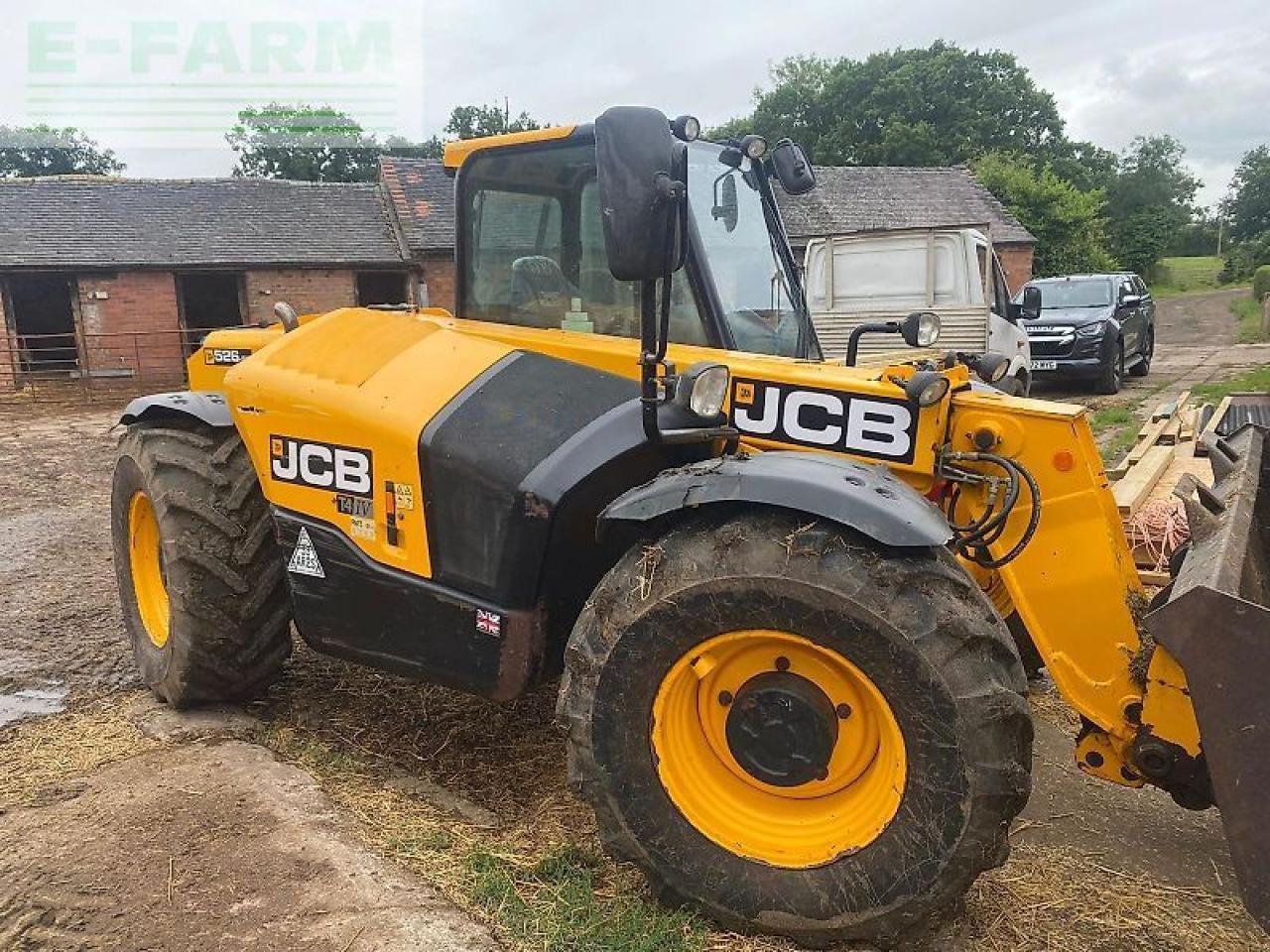 Teleskoplader of the type JCB 526-56 agri plus, Gebrauchtmaschine in SHREWSBURRY (Picture 1)