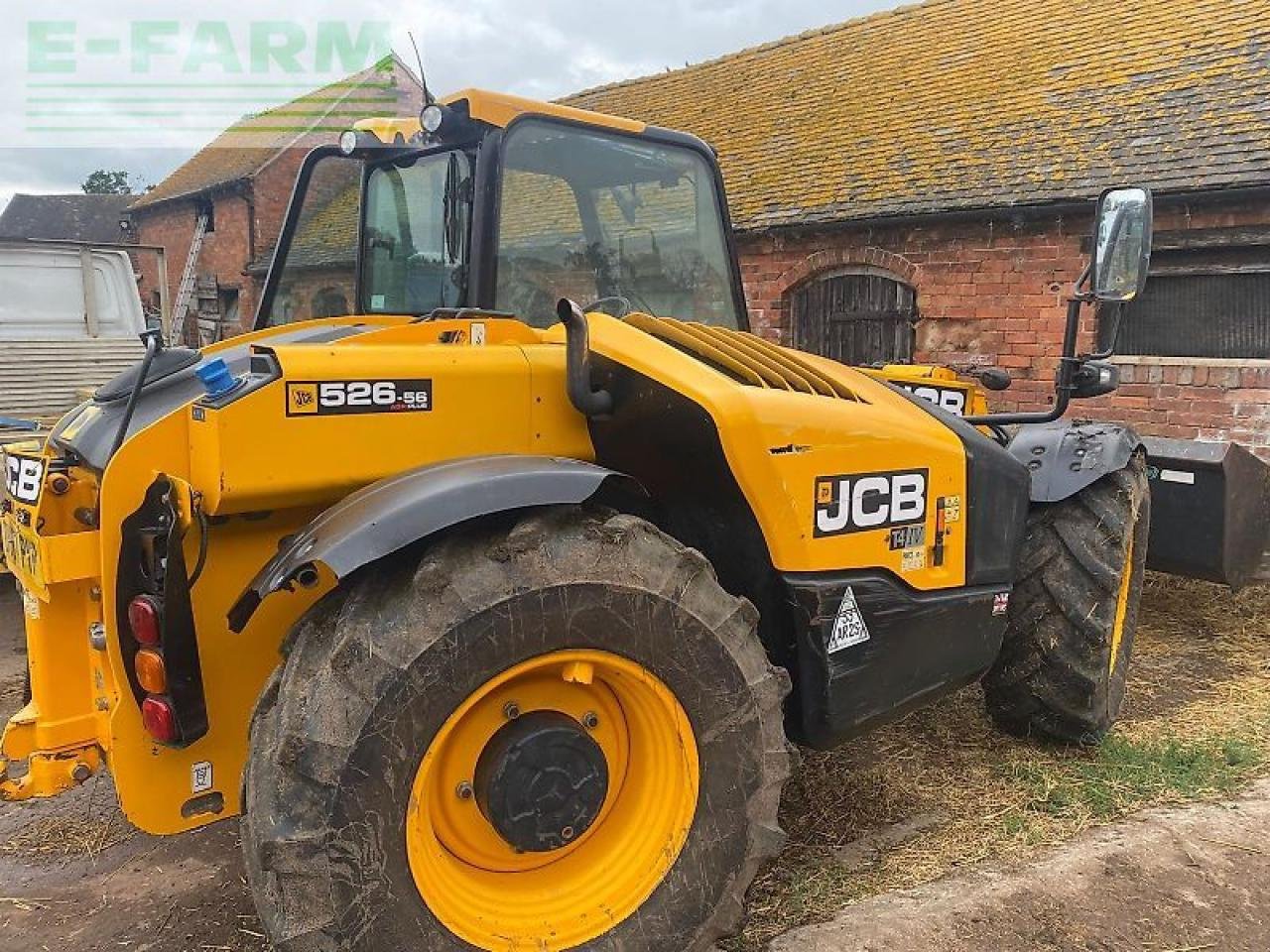 Teleskoplader typu JCB 526-56 agri plus, Gebrauchtmaschine v SHREWSBURRY (Obrázek 8)