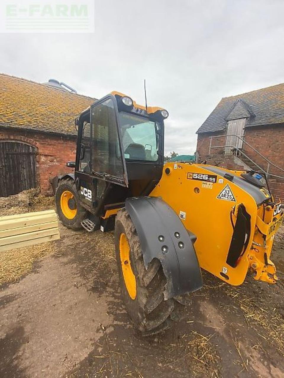 Teleskoplader typu JCB 526-56 agri plus, Gebrauchtmaschine v SHREWSBURRY (Obrázek 11)