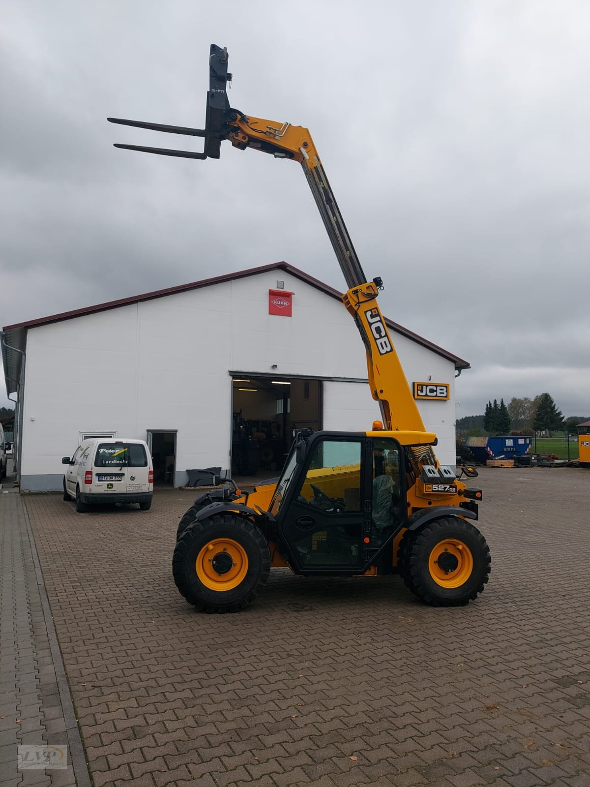 Teleskoplader van het type JCB 527-58 Agri-Plus, Gebrauchtmaschine in Pegnitz (Foto 3)