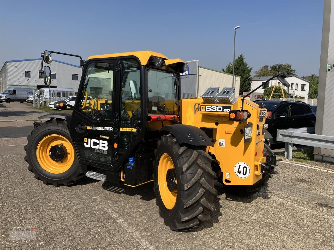 Teleskoplader typu JCB 530-60 Agri Super, Neumaschine w Tönisvorst (Zdjęcie 3)