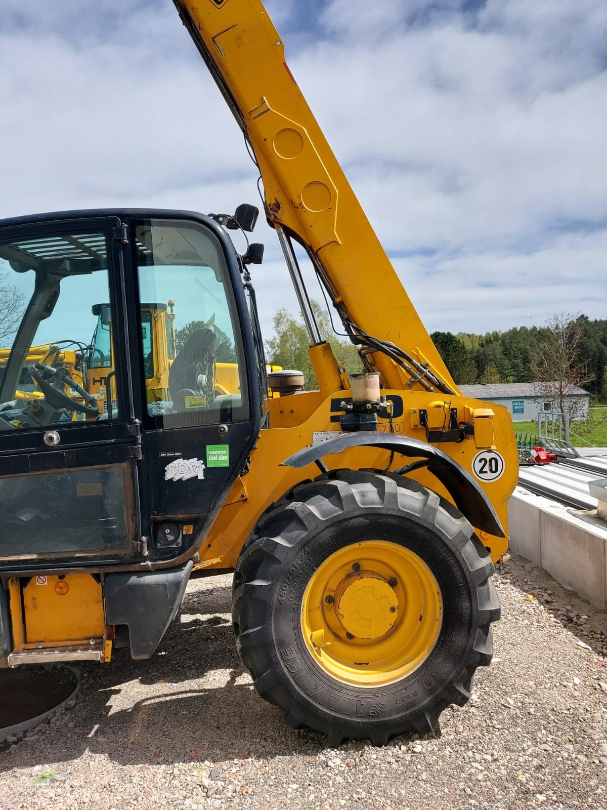 Teleskoplader типа JCB 530-70 Agri, Gebrauchtmaschine в Pegnitz-Bronn (Фотография 3)