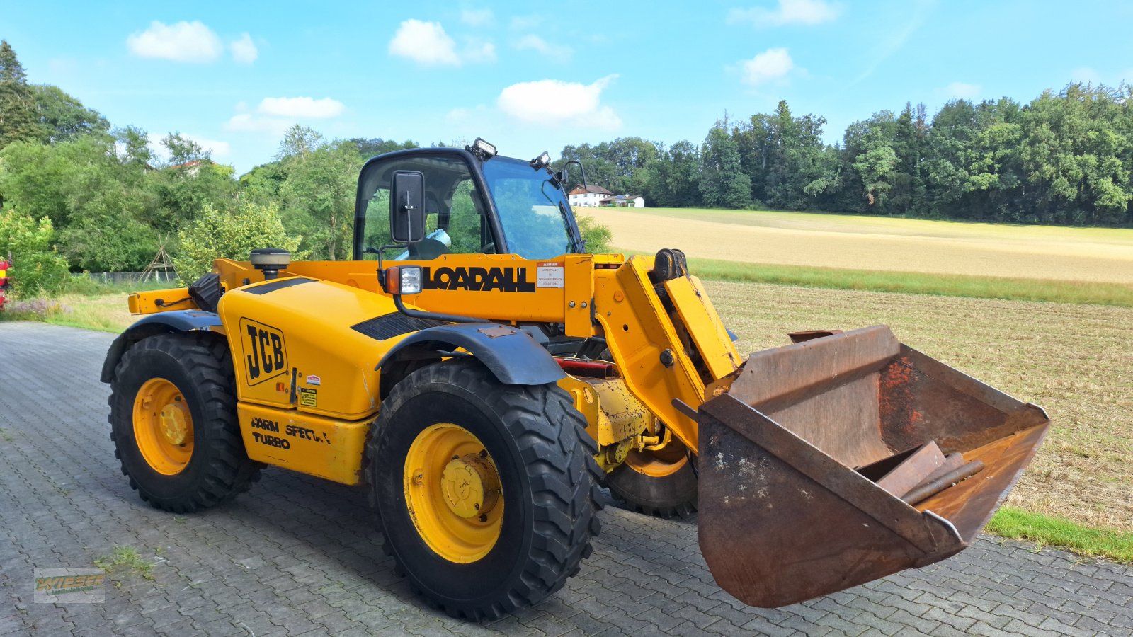 Teleskoplader des Typs JCB 530-70 Farm Special Turbo, Gebrauchtmaschine in Frauenneuharting (Bild 1)