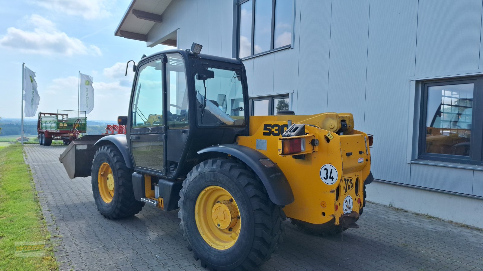 Teleskoplader des Typs JCB 530-70 Farm Special Turbo, Gebrauchtmaschine in Frauenneuharting (Bild 2)