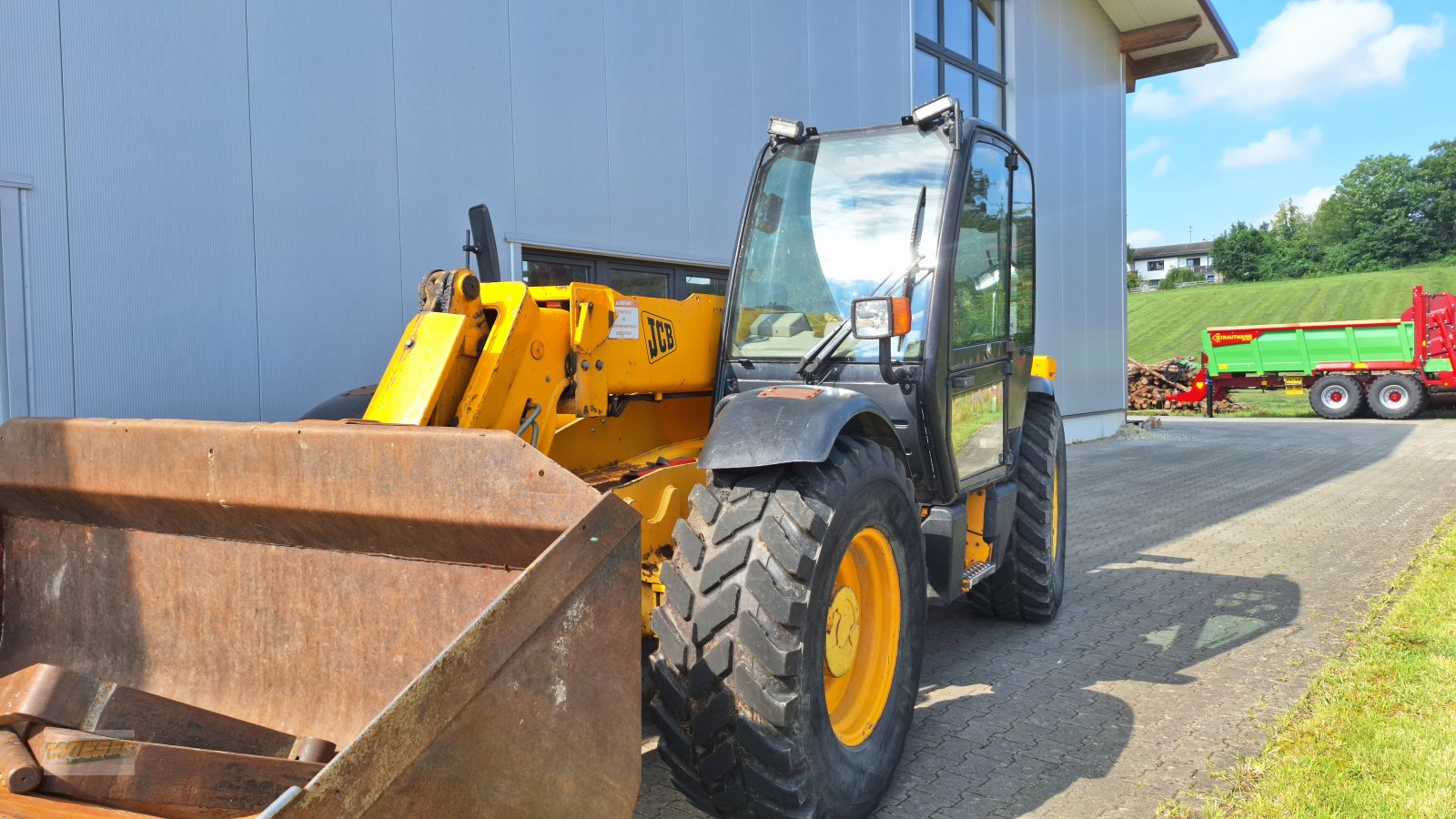 Teleskoplader от тип JCB 530-70 Farm Special Turbo, Gebrauchtmaschine в Frauenneuharting (Снимка 3)