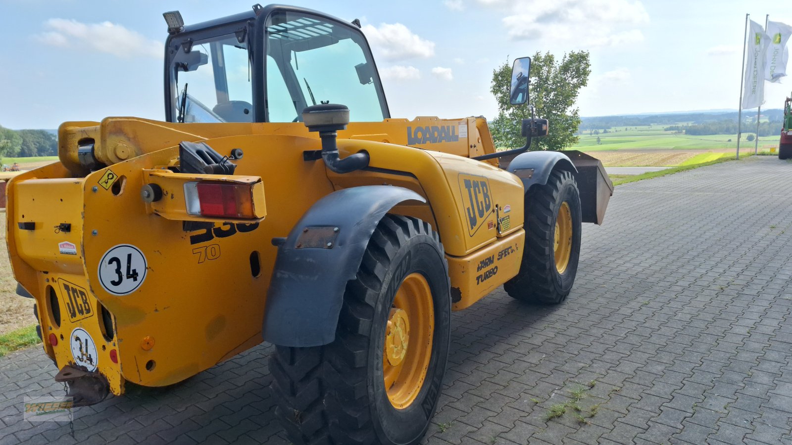 Teleskoplader του τύπου JCB 530-70 Farm Special Turbo, Gebrauchtmaschine σε Frauenneuharting (Φωτογραφία 4)