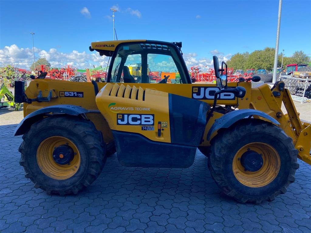 Teleskoplader van het type JCB 531-70 Agri Plus årg 2018, med kun 1930 timer., Gebrauchtmaschine in Bylderup-Bov (Foto 1)