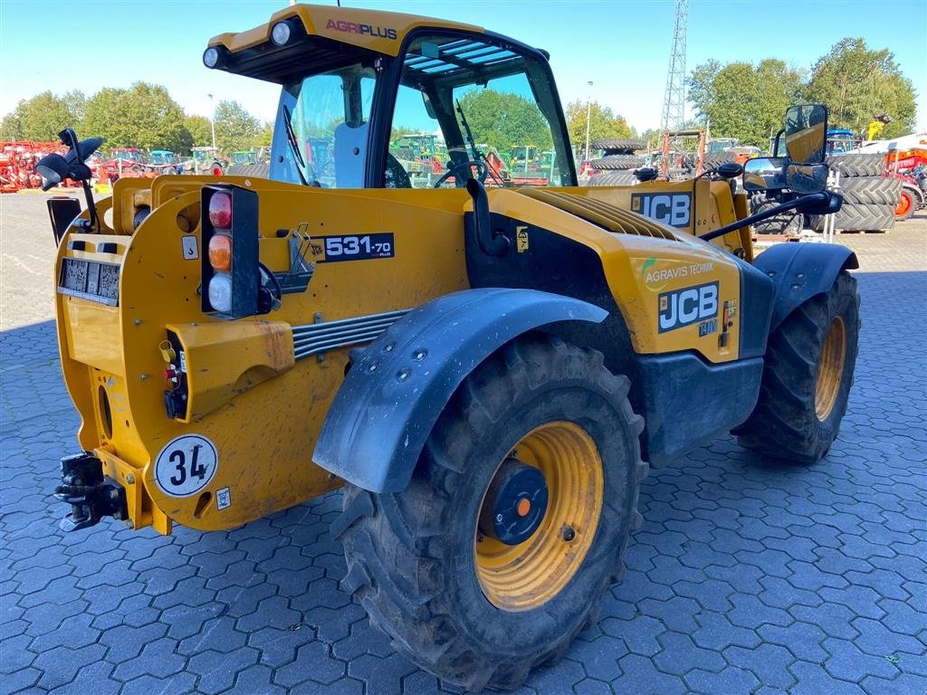 Teleskoplader van het type JCB 531-70 Agri Plus årg 2018, med kun 1930 timer., Gebrauchtmaschine in Bylderup-Bov (Foto 2)