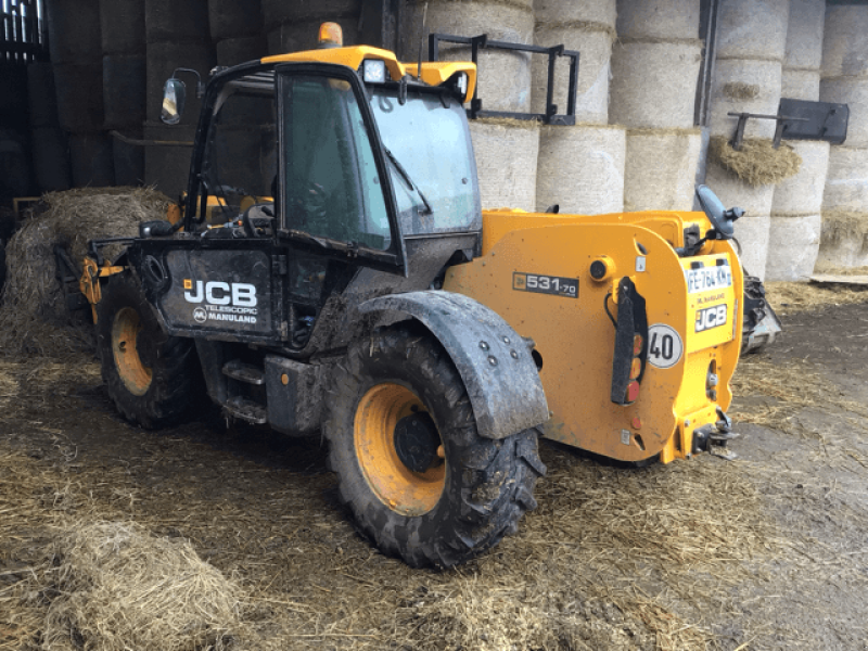 Teleskoplader a típus JCB 531-70 AGRI PLUS, Gebrauchtmaschine ekkor: Wargnies Le Grand (Kép 5)