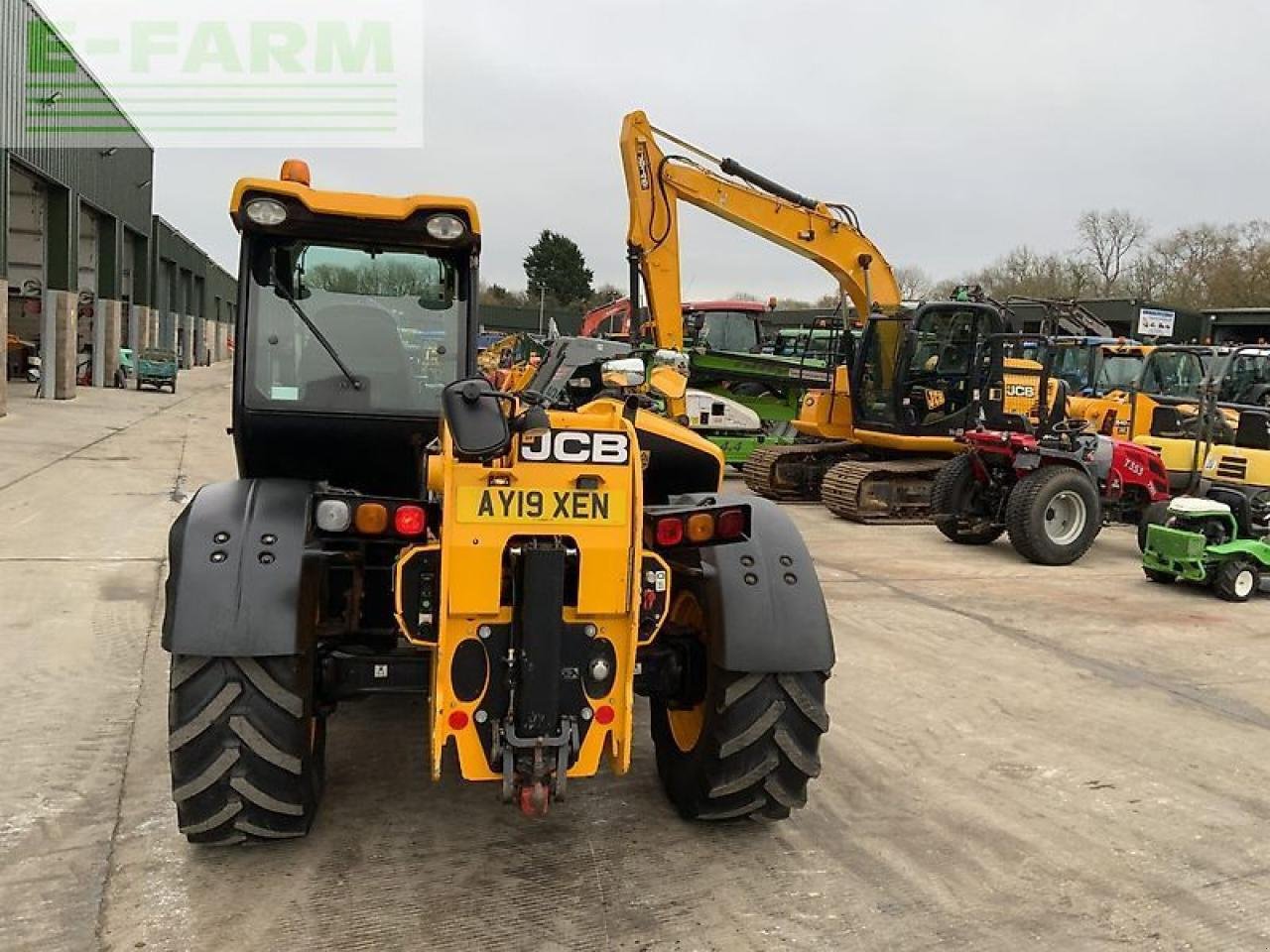 Teleskoplader a típus JCB 531-70 agri super telehandler (st21478), Gebrauchtmaschine ekkor: SHAFTESBURY (Kép 4)