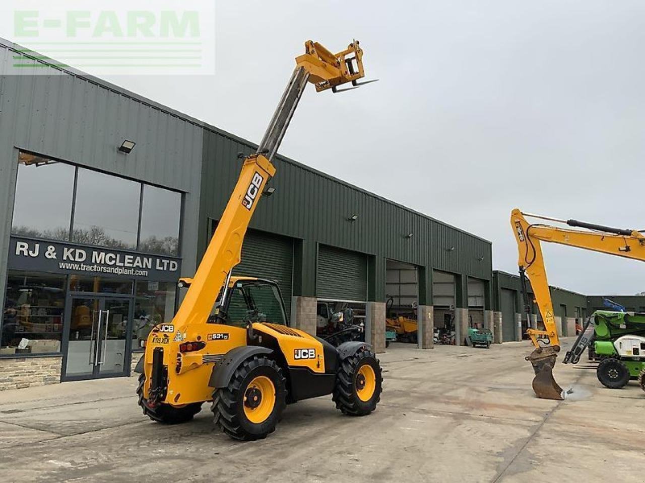 Teleskoplader a típus JCB 531-70 agri super telehandler (st21478), Gebrauchtmaschine ekkor: SHAFTESBURY (Kép 13)