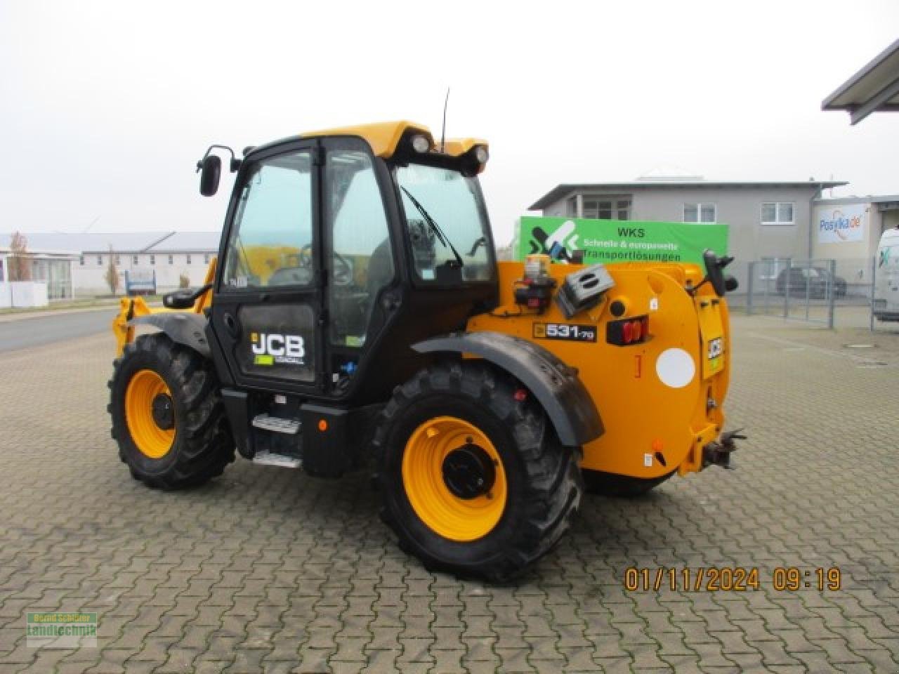 Teleskoplader a típus JCB 531-70 Agri, Gebrauchtmaschine ekkor: Büren (Kép 1)