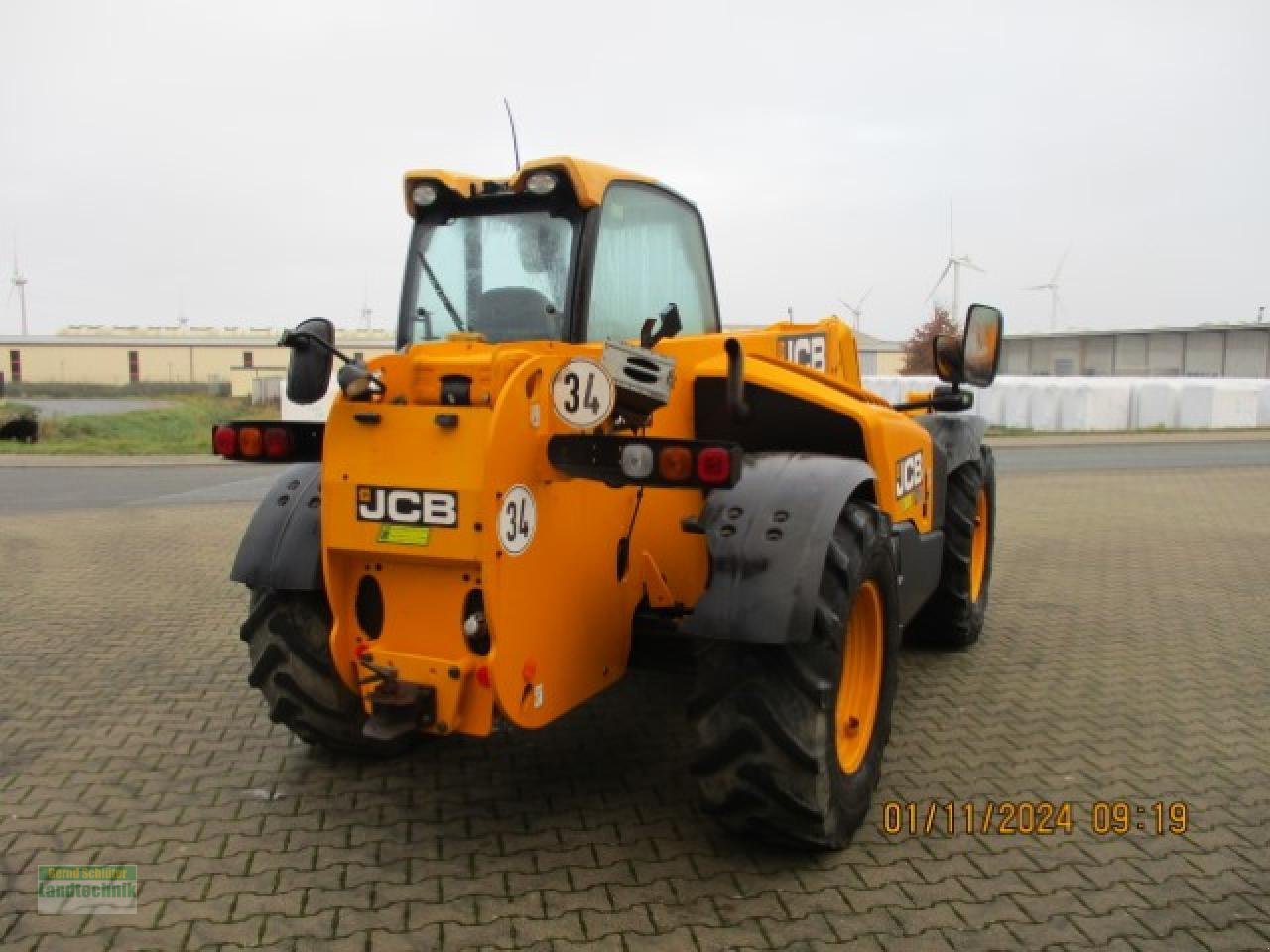 Teleskoplader a típus JCB 531-70 Agri, Gebrauchtmaschine ekkor: Büren (Kép 2)