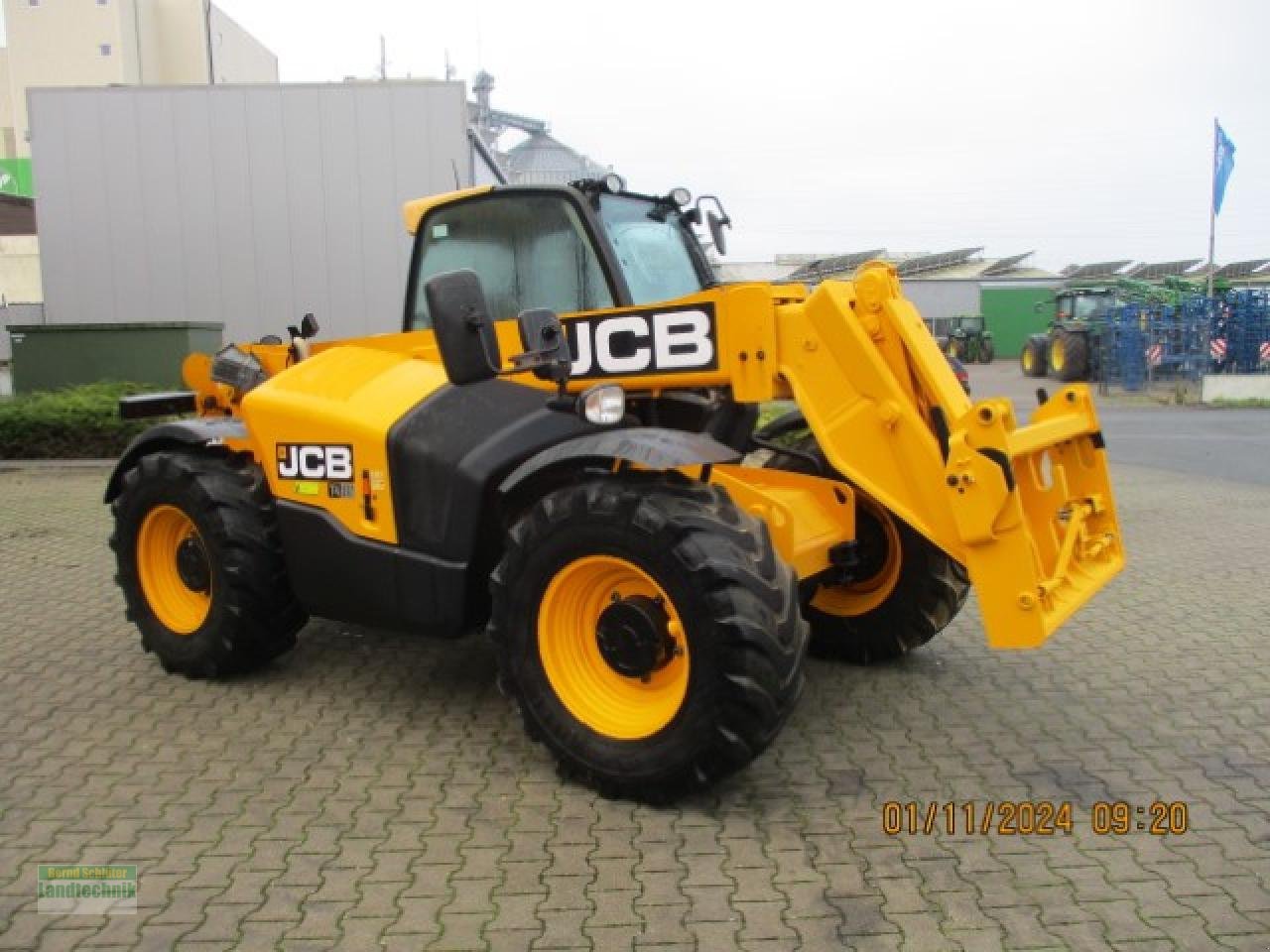 Teleskoplader a típus JCB 531-70 Agri, Gebrauchtmaschine ekkor: Büren (Kép 8)