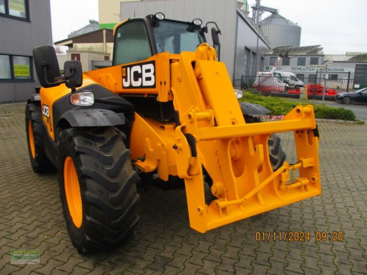 Teleskoplader a típus JCB 531-70 Agri, Gebrauchtmaschine ekkor: Büren (Kép 10)