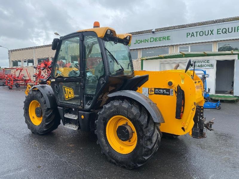 Teleskoplader typu JCB 531-70 AGRISUPER, Gebrauchtmaschine v ESCAUDOEUVRES (Obrázek 7)