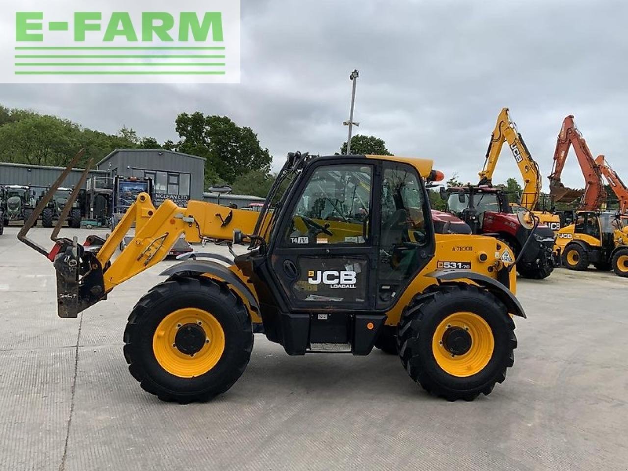 Teleskoplader tip JCB 531-70 telehandler (st19968), Gebrauchtmaschine in SHAFTESBURY (Poză 2)