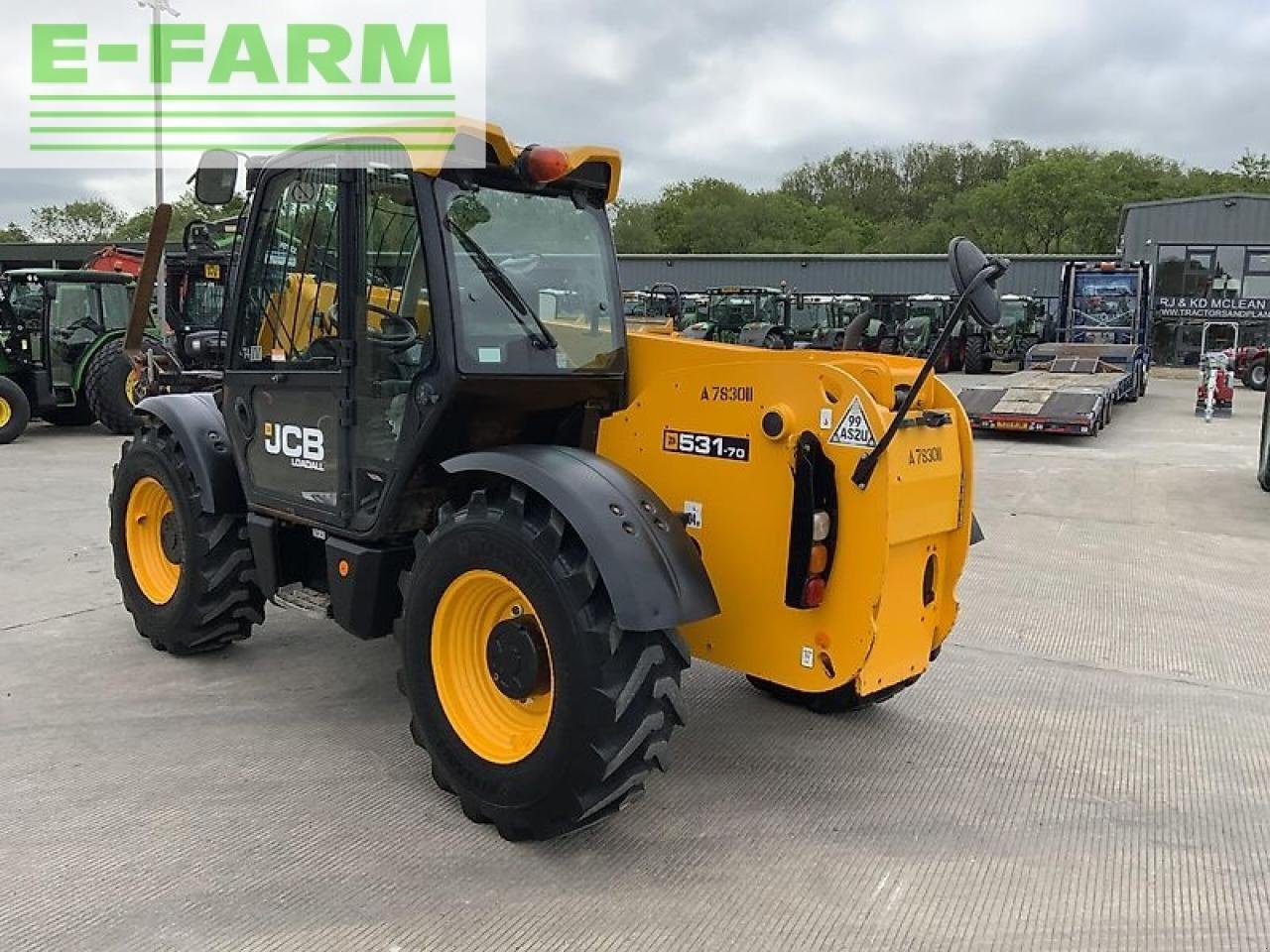 Teleskoplader typu JCB 531-70 telehandler (st19968), Gebrauchtmaschine w SHAFTESBURY (Zdjęcie 3)