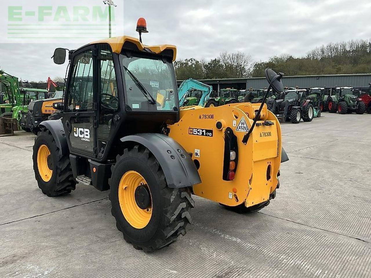 Teleskoplader Türe ait JCB 531-70 telehandler (st19968), Gebrauchtmaschine içinde SHAFTESBURY (resim 8)