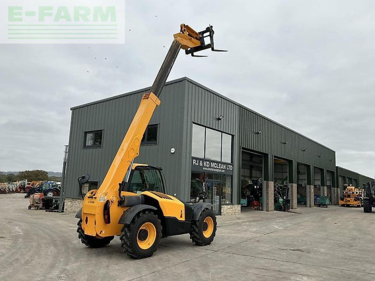 Teleskoplader des Typs JCB 531-70 telehandler (st19968), Gebrauchtmaschine in SHAFTESBURY (Bild 11)