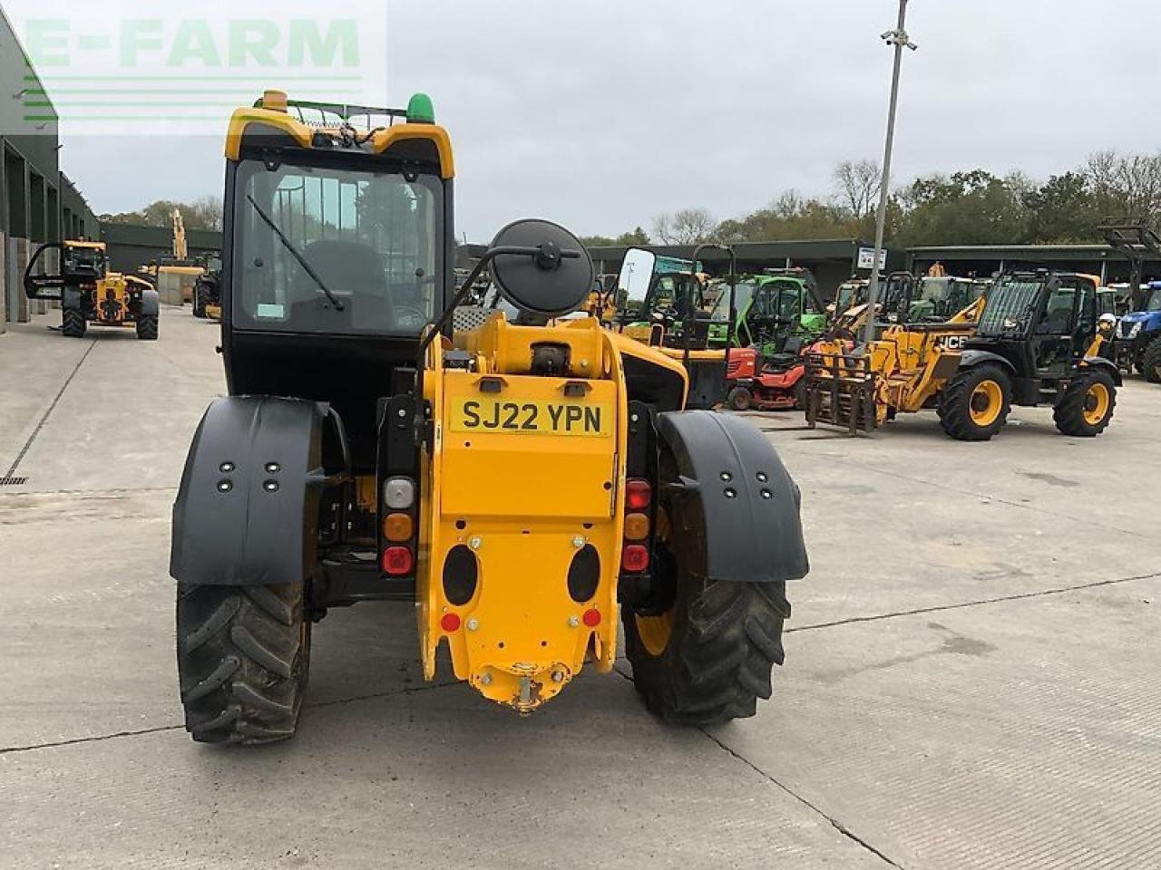 Teleskoplader Türe ait JCB 531-70 telehandler (st21406), Gebrauchtmaschine içinde SHAFTESBURY (resim 4)