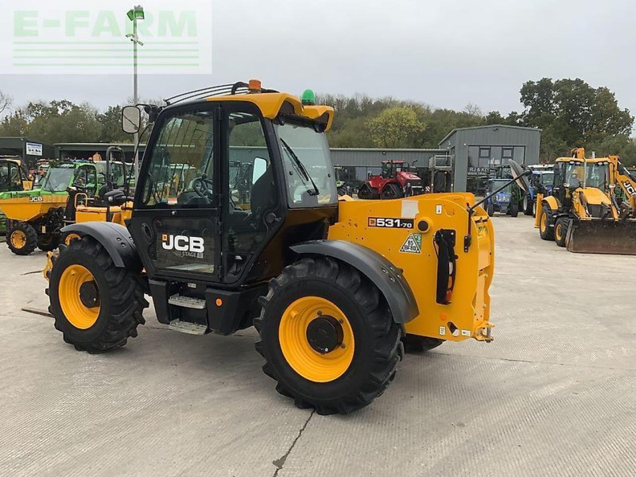 Teleskoplader от тип JCB 531-70 telehandler (st21406), Gebrauchtmaschine в SHAFTESBURY (Снимка 5)