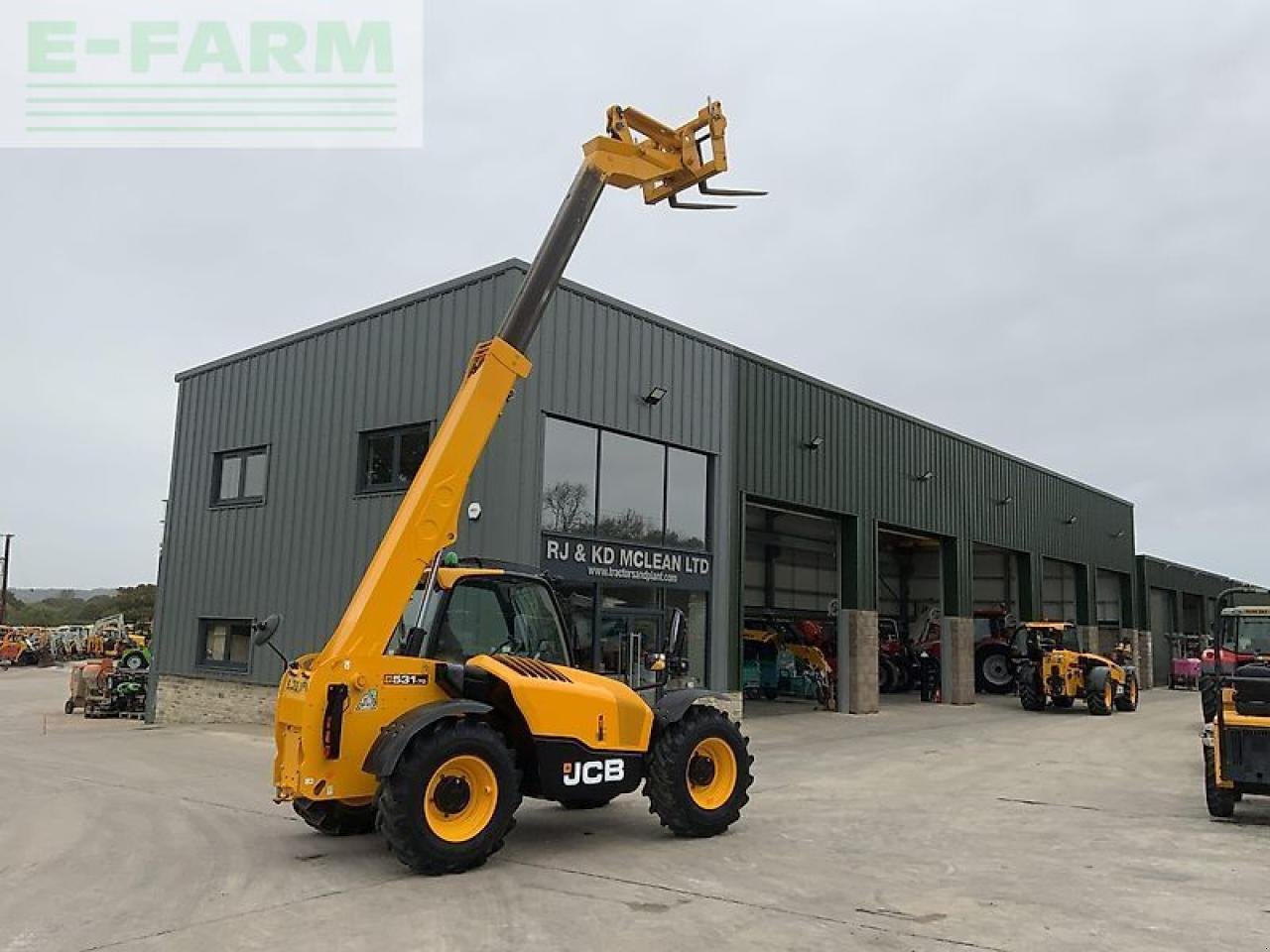 Teleskoplader typu JCB 531-70 telehandler (st21406), Gebrauchtmaschine w SHAFTESBURY (Zdjęcie 13)