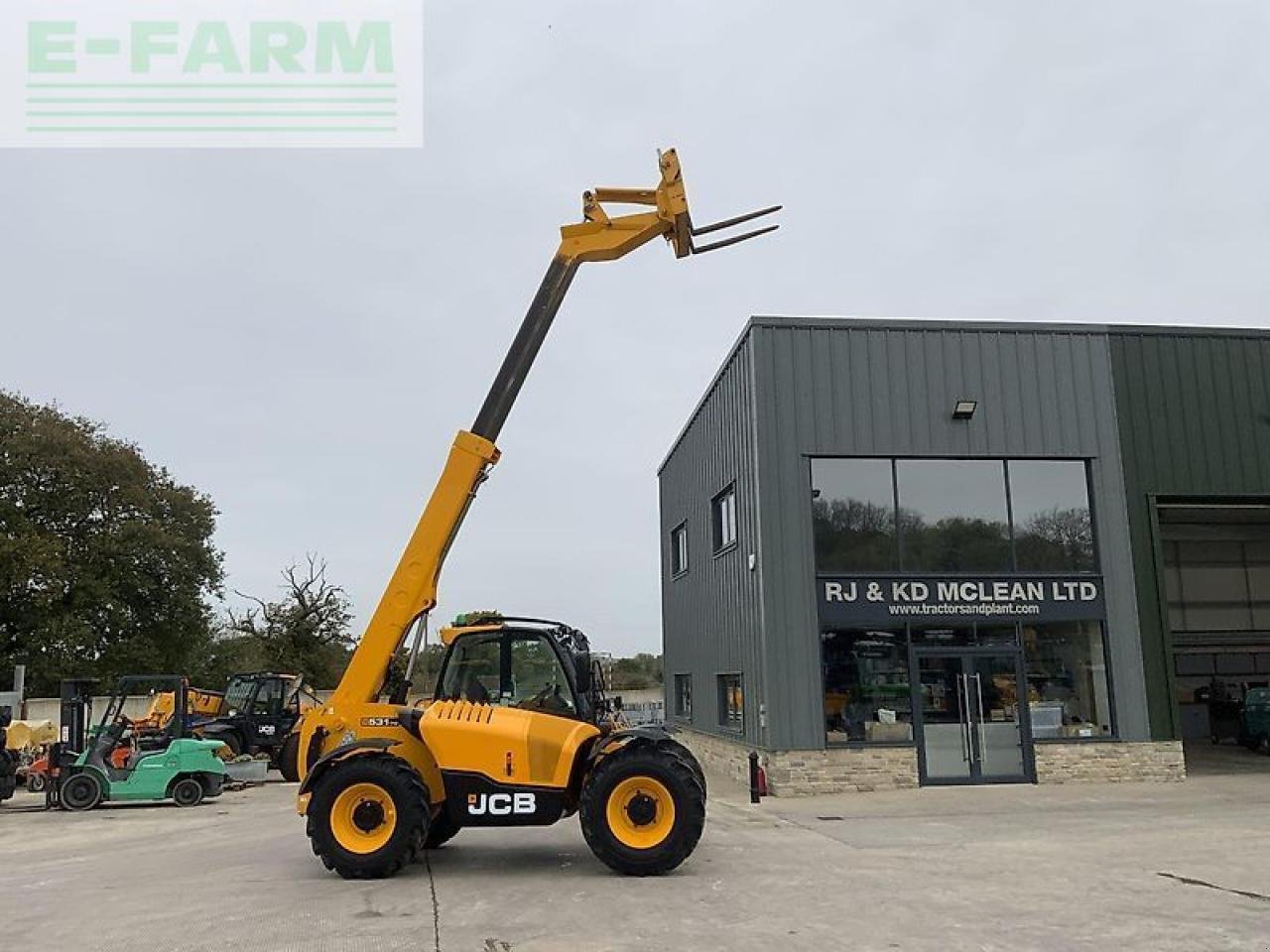 Teleskoplader van het type JCB 531-70 telehandler (st21406), Gebrauchtmaschine in SHAFTESBURY (Foto 14)