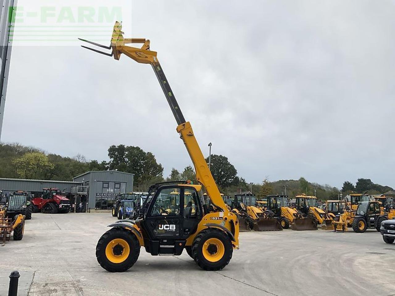 Teleskoplader van het type JCB 531-70 telehandler (st21406), Gebrauchtmaschine in SHAFTESBURY (Foto 17)