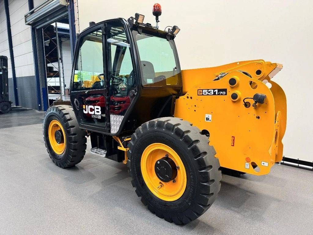 Teleskoplader des Typs JCB 531-70, Gebrauchtmaschine in Antwerpen (Bild 2)