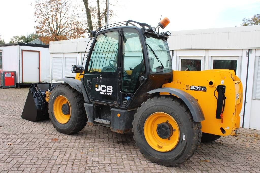 Teleskoplader des Typs JCB 531-70, Gebrauchtmaschine in Rucphen (Bild 2)