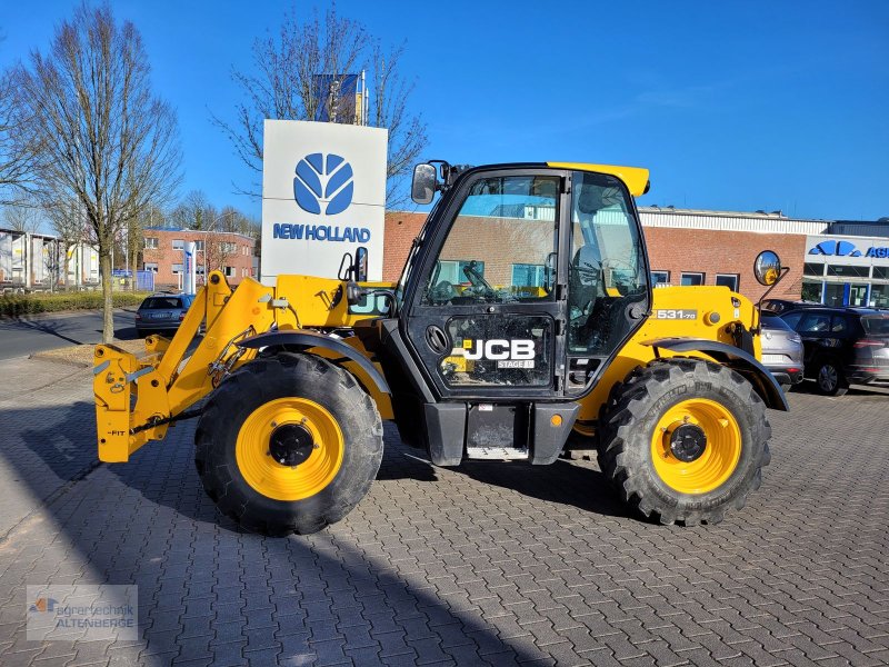 Teleskoplader van het type JCB 531-70, Gebrauchtmaschine in Altenberge (Foto 1)