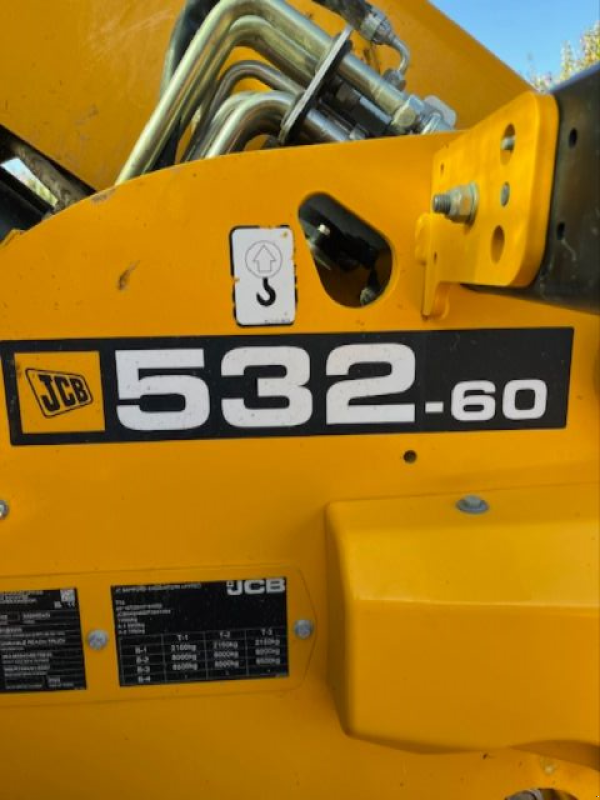 Teleskoplader typu JCB 532-60 AGRI, Gebrauchtmaschine w CHAMPLECY (Zdjęcie 3)