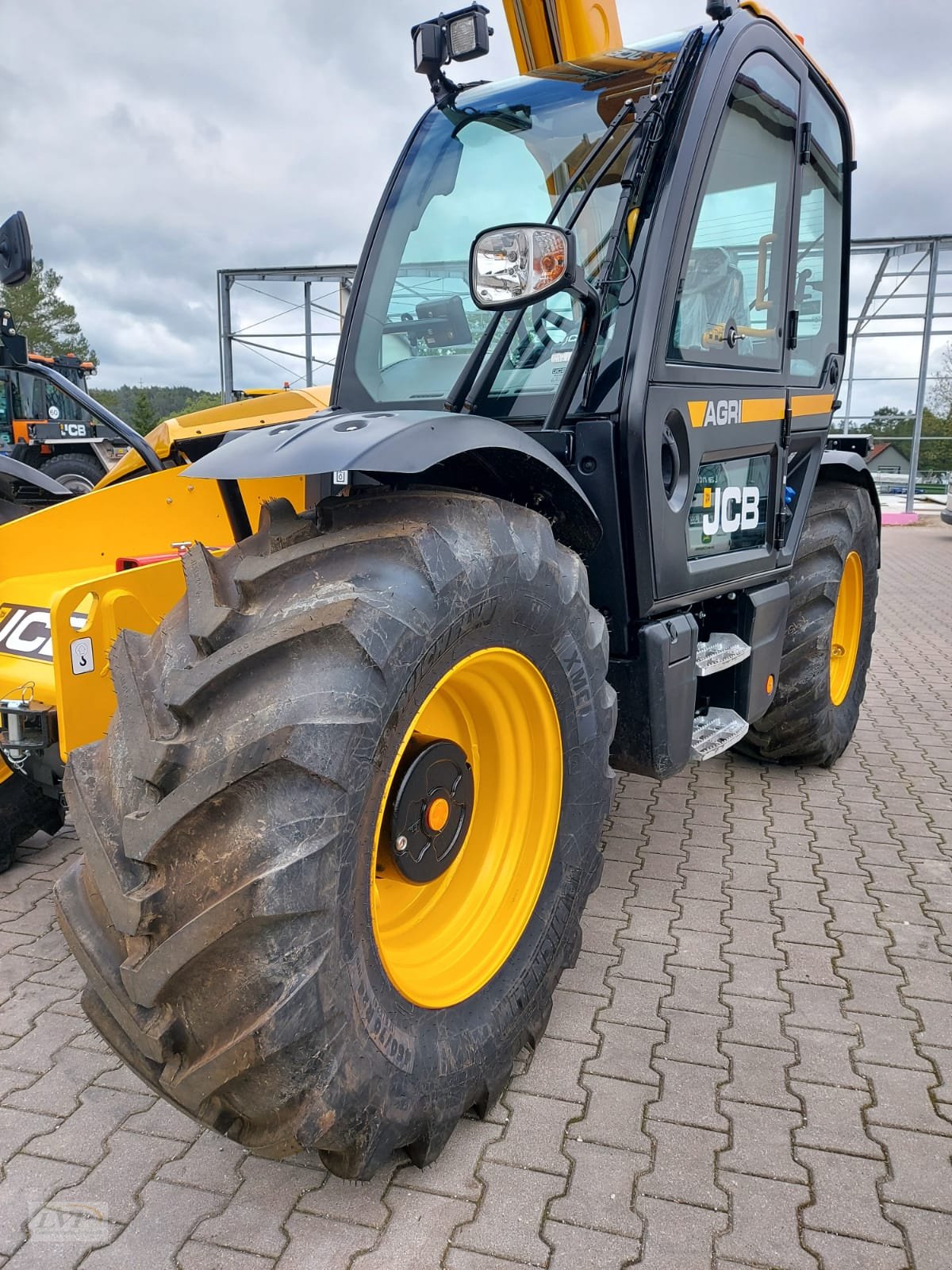 Teleskoplader van het type JCB 532-70 Agri Demomaschine, Gebrauchtmaschine in Pegnitz (Foto 8)