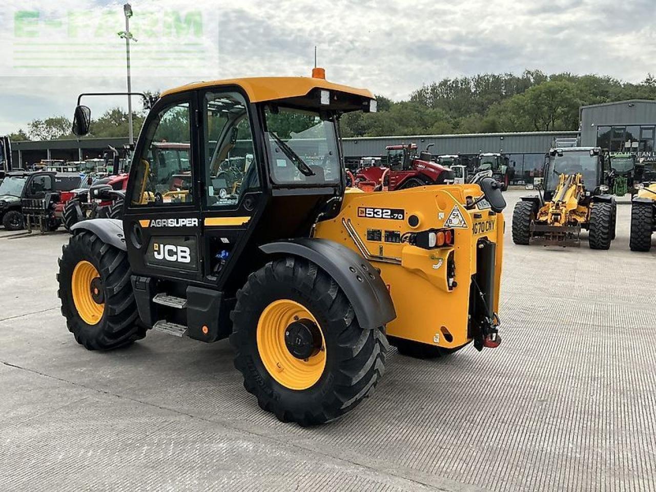 Teleskoplader Türe ait JCB 532-70 agri super telehandler (st20651), Gebrauchtmaschine içinde SHAFTESBURY (resim 5)