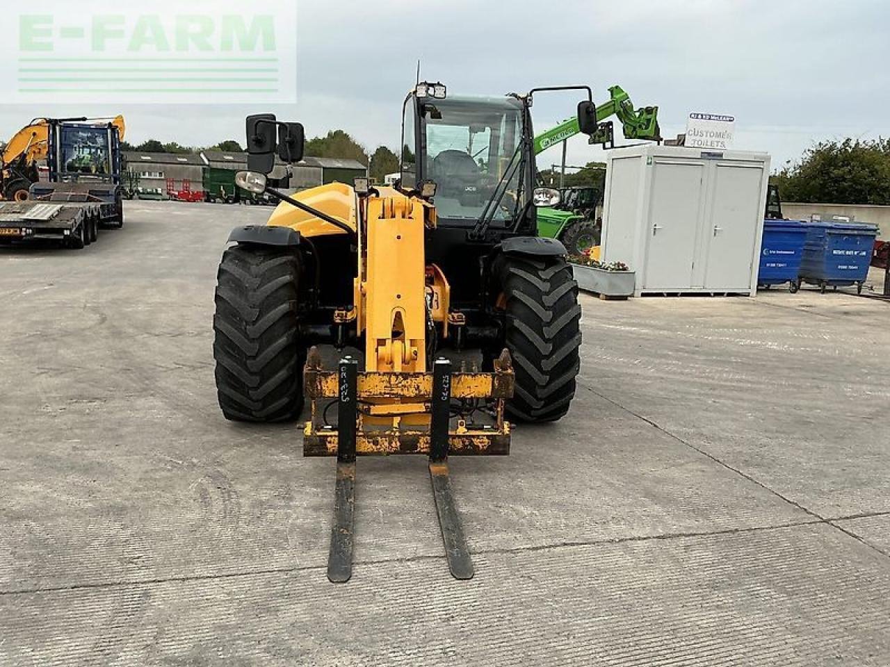 Teleskoplader Türe ait JCB 532-70 agri super telehandler (st20651), Gebrauchtmaschine içinde SHAFTESBURY (resim 9)