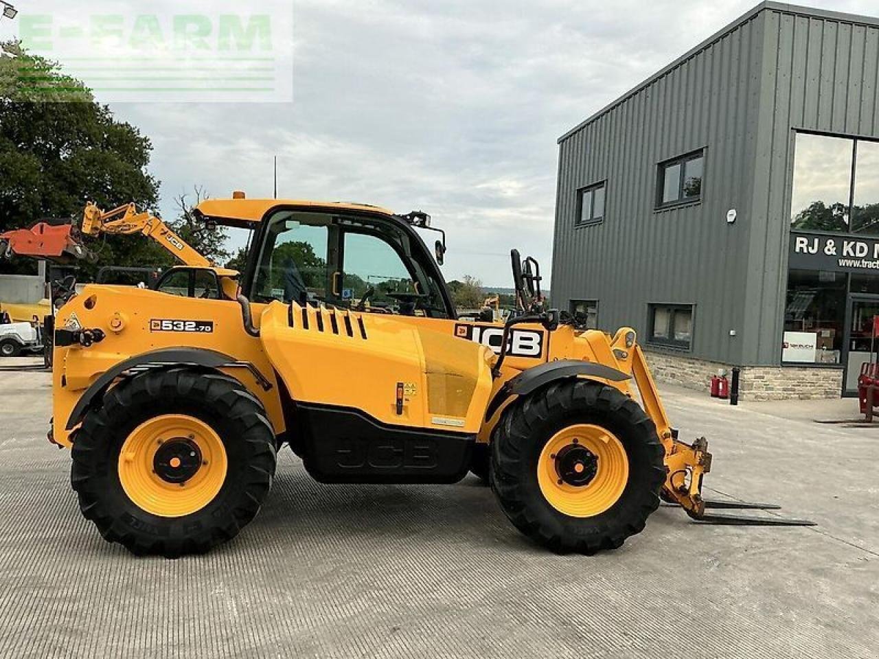 Teleskoplader a típus JCB 532-70 agri super telehandler (st20651), Gebrauchtmaschine ekkor: SHAFTESBURY (Kép 2)