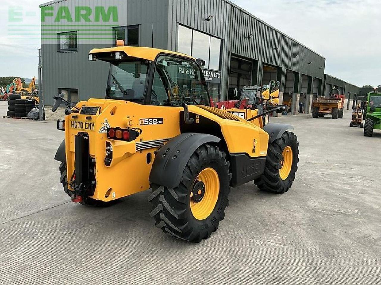 Teleskoplader typu JCB 532-70 agri super telehandler (st20651), Gebrauchtmaschine v SHAFTESBURY (Obrázek 3)