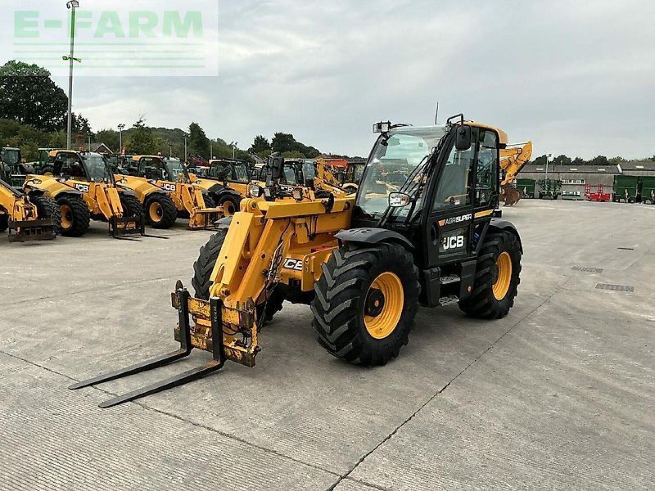 Teleskoplader του τύπου JCB 532-70 agri super telehandler (st20651), Gebrauchtmaschine σε SHAFTESBURY (Φωτογραφία 8)