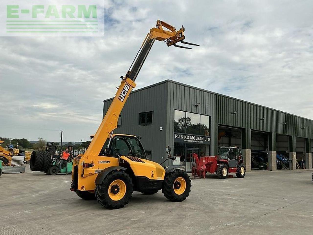 Teleskoplader a típus JCB 532-70 agri super telehandler (st20651), Gebrauchtmaschine ekkor: SHAFTESBURY (Kép 13)