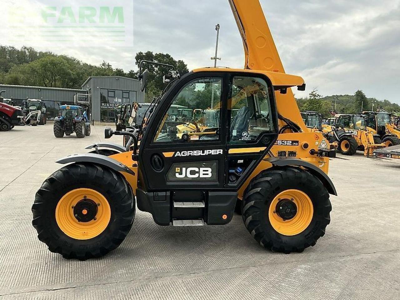 Teleskoplader a típus JCB 532-70 agri super telehandler (st20651), Gebrauchtmaschine ekkor: SHAFTESBURY (Kép 18)