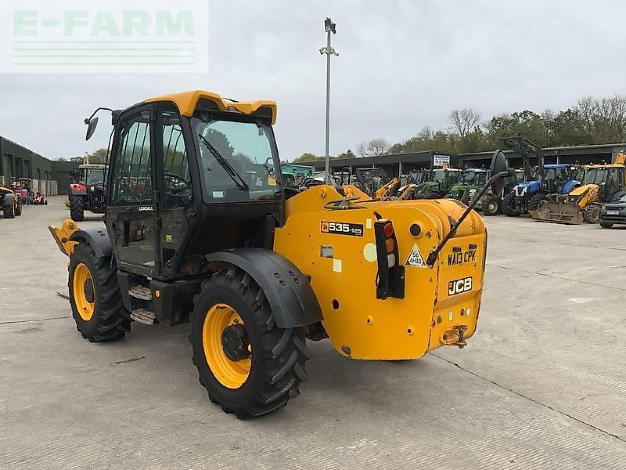 Teleskoplader van het type JCB 535-125 hi viz telehandler (st21243), Gebrauchtmaschine in SHAFTESBURY (Foto 5)