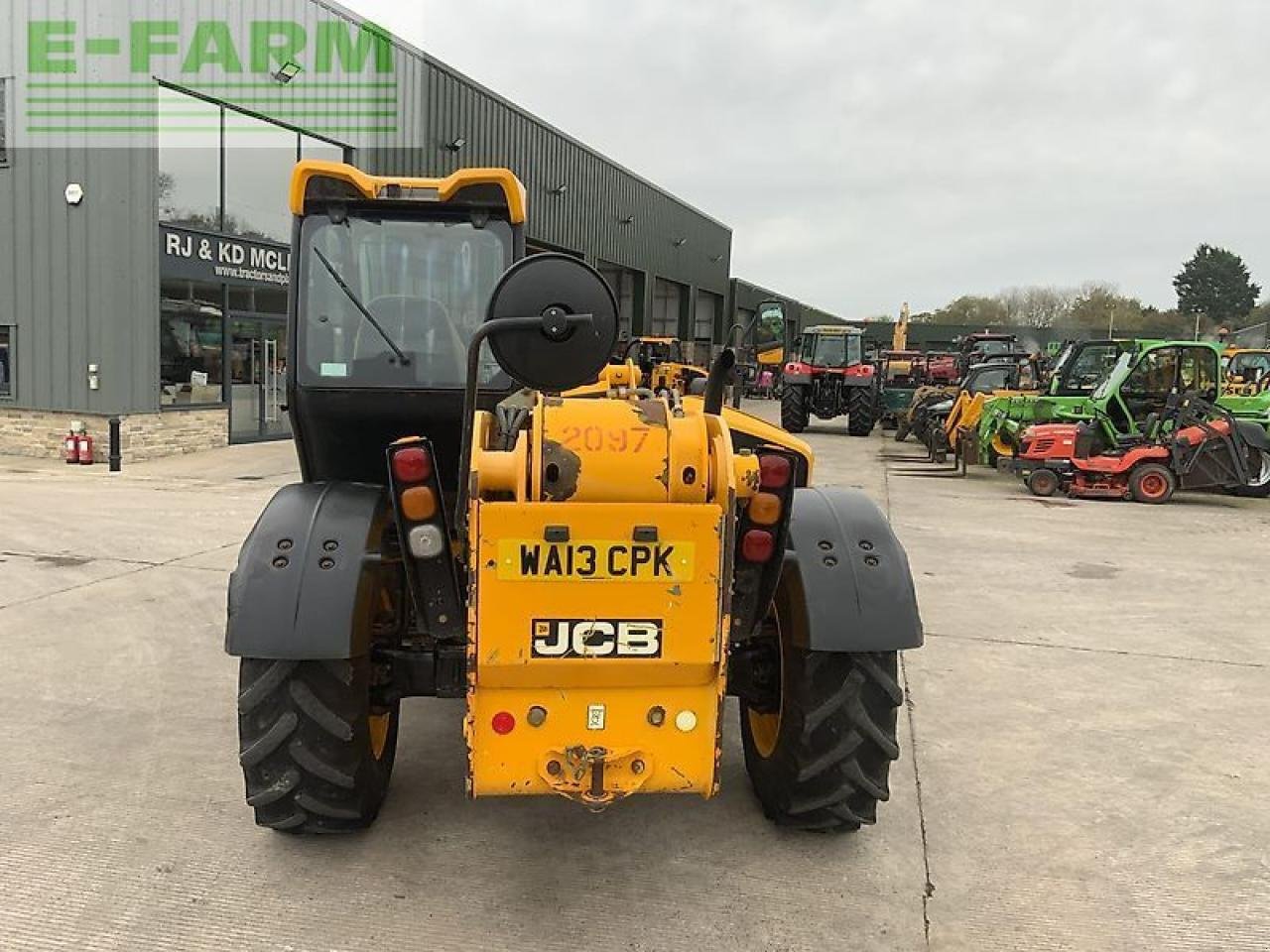 Teleskoplader typu JCB 535-125 hi viz telehandler (st21243), Gebrauchtmaschine v SHAFTESBURY (Obrázok 7)