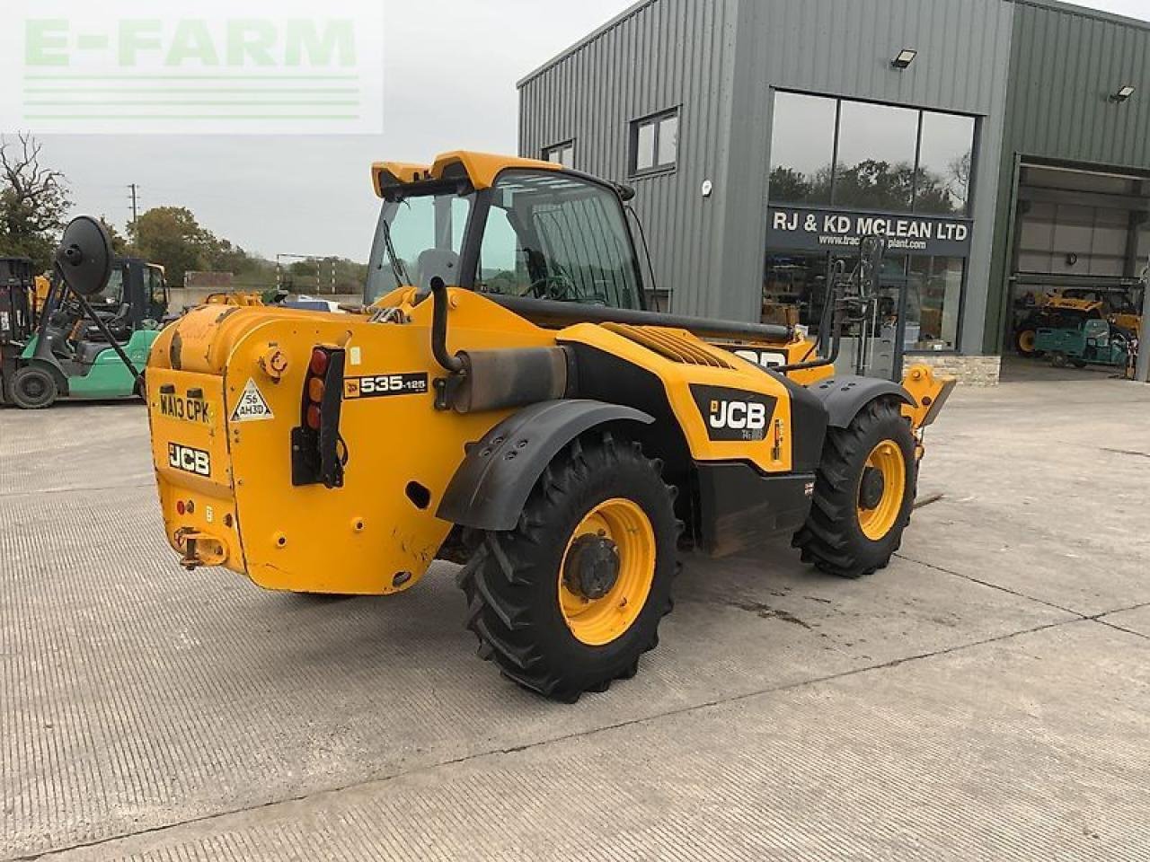 Teleskoplader van het type JCB 535-125 hi viz telehandler (st21243), Gebrauchtmaschine in SHAFTESBURY (Foto 8)