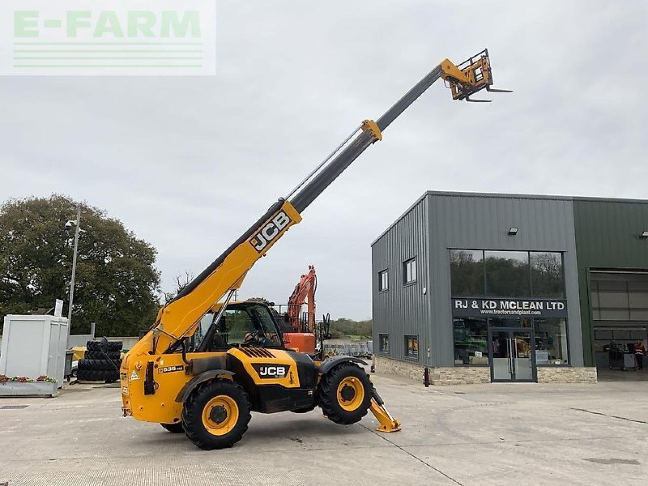 Teleskoplader of the type JCB 535-125 hi viz telehandler (st21243), Gebrauchtmaschine in SHAFTESBURY (Picture 9)