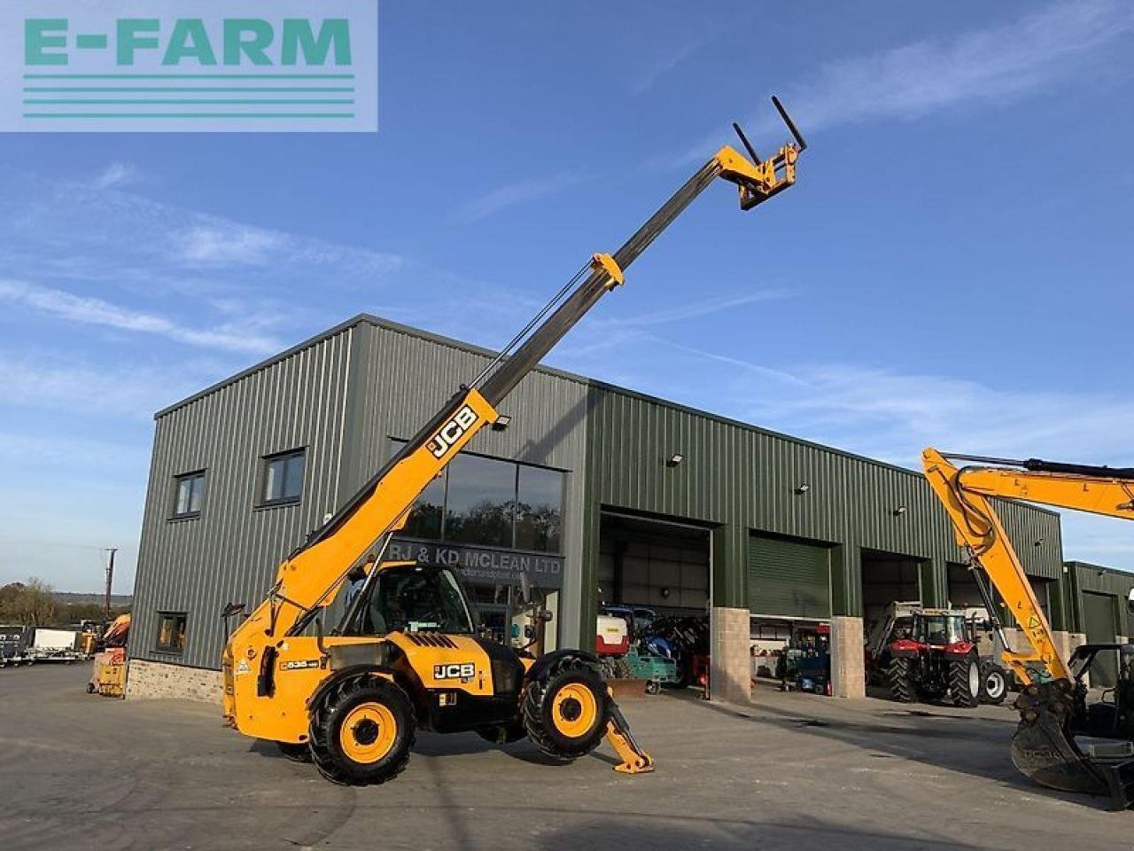 Teleskoplader of the type JCB 535-125 hi-viz telehandler (st21584), Gebrauchtmaschine in SHAFTESBURY (Picture 1)