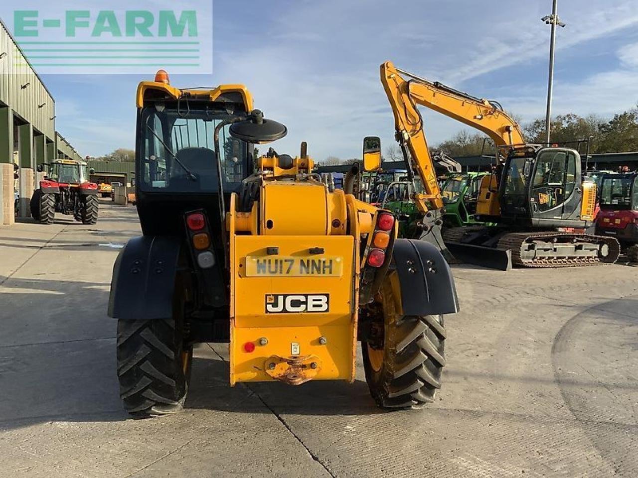 Teleskoplader of the type JCB 535-125 hi-viz telehandler (st21584), Gebrauchtmaschine in SHAFTESBURY (Picture 7)