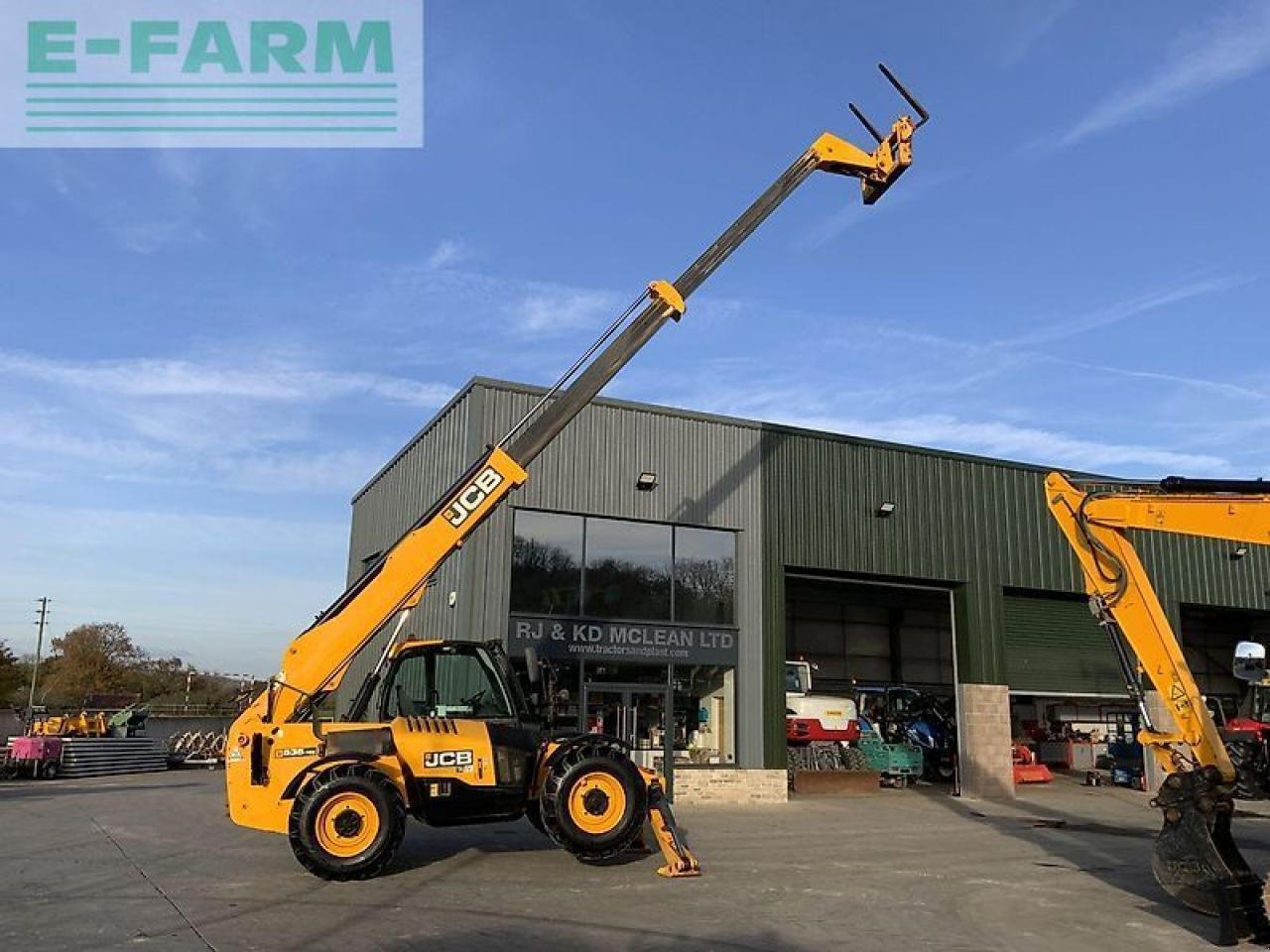 Teleskoplader of the type JCB 535-125 hi-viz telehandler (st21584), Gebrauchtmaschine in SHAFTESBURY (Picture 12)